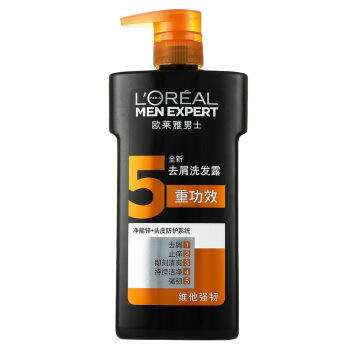 L'OREAL PARIS 'OREAL PARIS 欧莱雅 男士洗发水700ml 46.9元