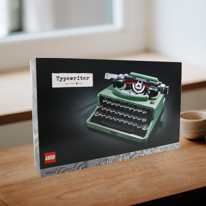 LEGO 乐高 21327打字机创意ideas系列男女孩益智拼搭积木礼物 1166.6元（需用券