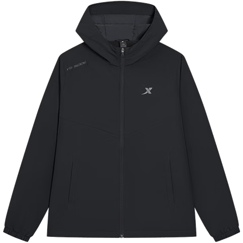 特步 男防泼水双层风衣夹克 三防户外运动 简约百搭 68.3元(需领券)