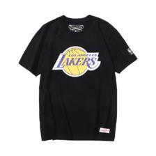 需首单、PLUS会员：MITCHELL & NESS NBA联名 湖人T恤 88.17元（需用券）