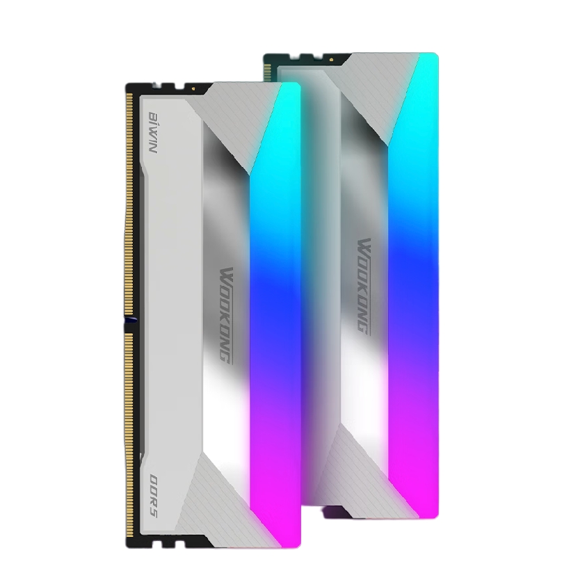 PLUS会员：BIWIN 佰维 DX100 DDR5 6000MHz 台式机内存RGB灯条 32GB（16GB*2） 606.1元（