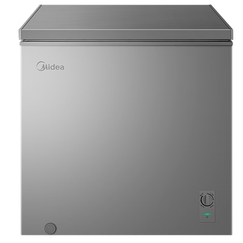 PLUS会员：美的（Midea）200升 减霜家用囤货小冷柜 冷藏冷冻转换冰柜 一级能