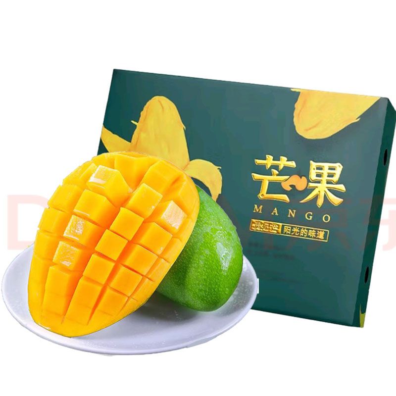 精选青皮金煌芒果 4.5斤【单果600g+】特大果 20.6元（需买2件，需用券）