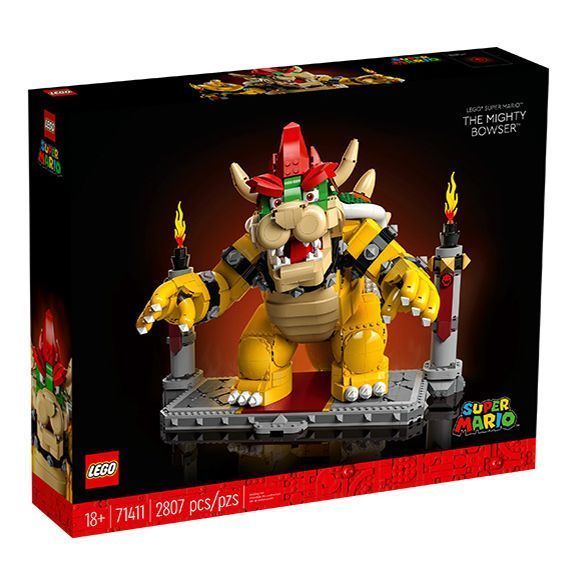 百亿补贴：LEGO 乐高 积木超级马力欧71411酷霸王关卡拼装玩具礼物 1132元