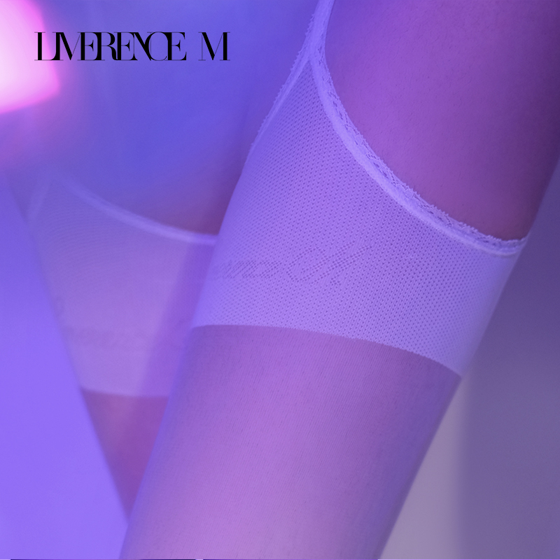 Limerence M 涞觅「柔情」吊带丝袜女四面开裆性感蕾丝柔滑天鹅绒连裤袜 56.8