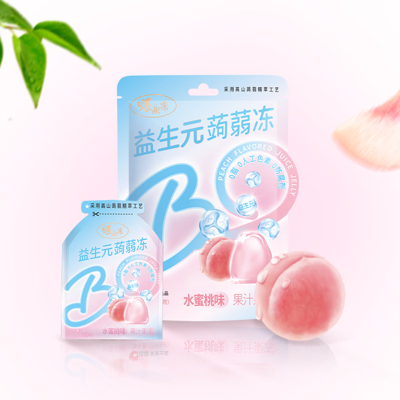 洽洽 益生元蒟蒻冻 混合口味1500g 17.9元（需用券）