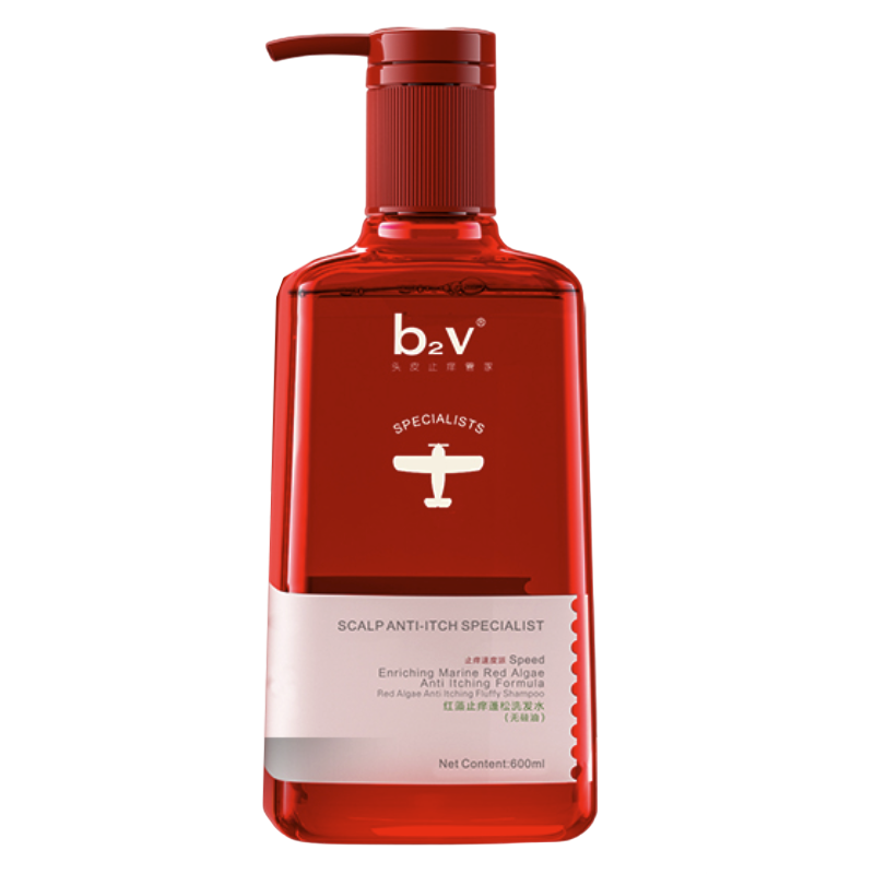B2V 红藻止痒蓬松洗发水 600ml（无硅油） 48元（需用券）