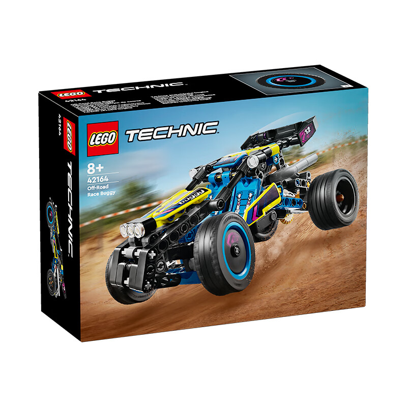 PLUS会员：LEGO 乐高 积木机械组 42164 越野赛车 93.6元（双重优惠）