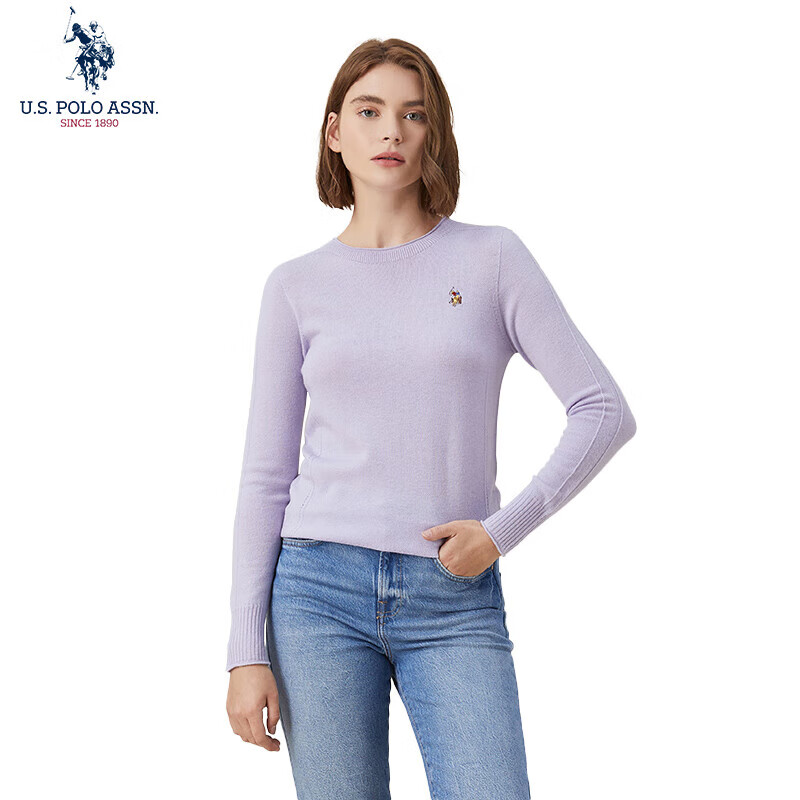U.S. POLO ASSN. 美国马球协会 百分百纯羊毛衫打底衫 59.1元（需用券）