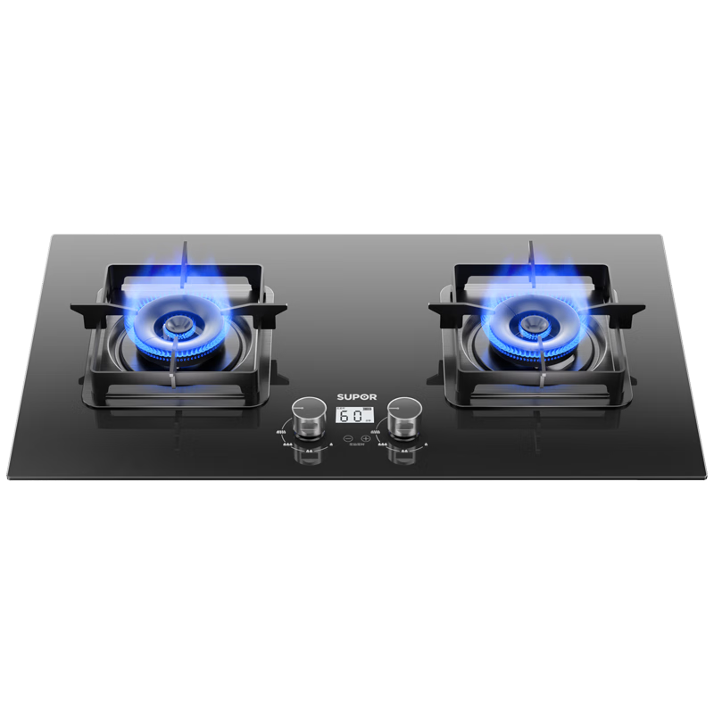 双11狂欢、PLUS会员：SUPOR 苏泊尔 燃气灶双灶家用 天然气双灶具5.2kW猛 619.11