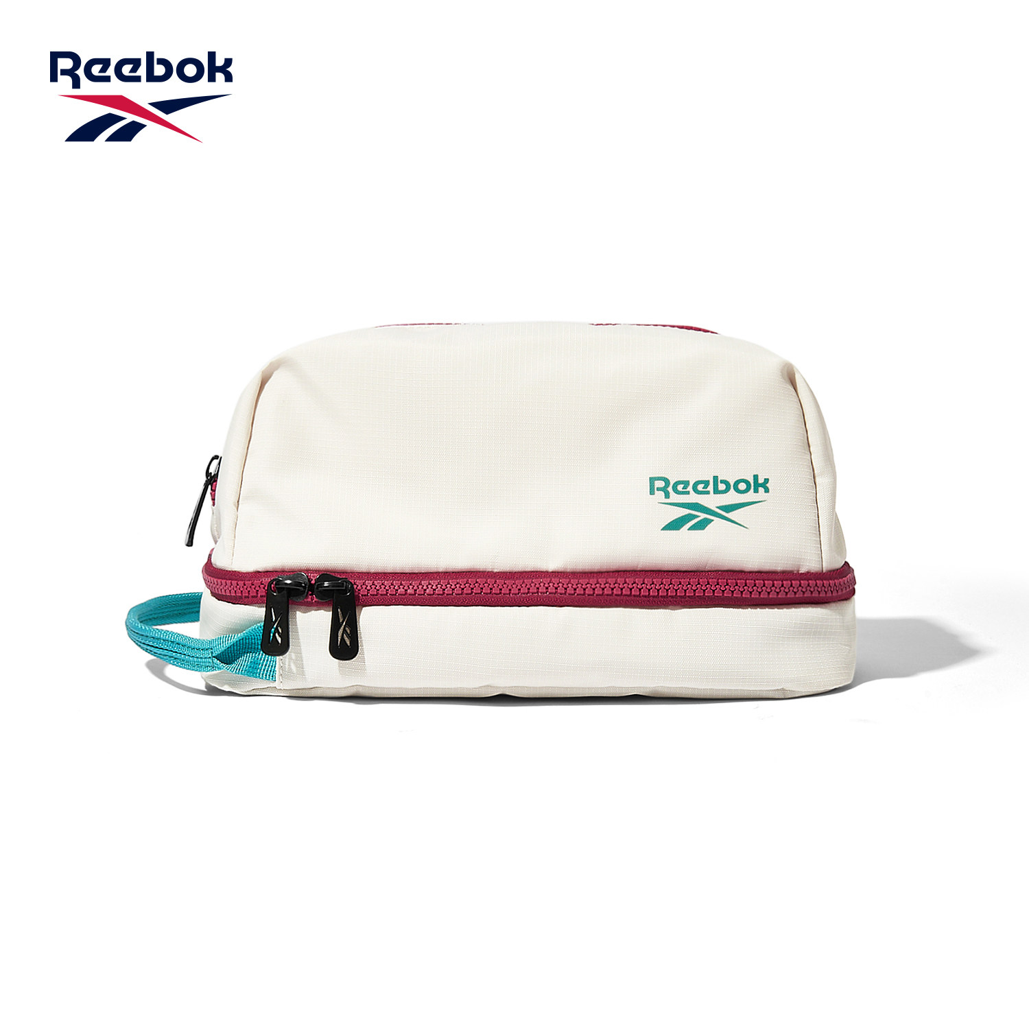 Reebok 洗漱包 游泳便携2层大容量收纳袋防泼水化妆包男 69元