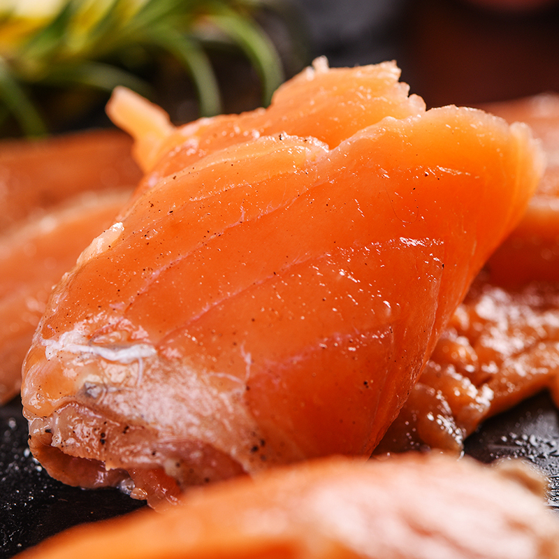 美加佳烟熏三文鱼大西洋鲑100g379元