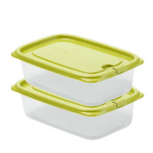 CHAHUA 茶花 塑料冰箱保鲜盒家用冷冻水果蔬菜专用收纳盒食品级冰箱收纳盒 