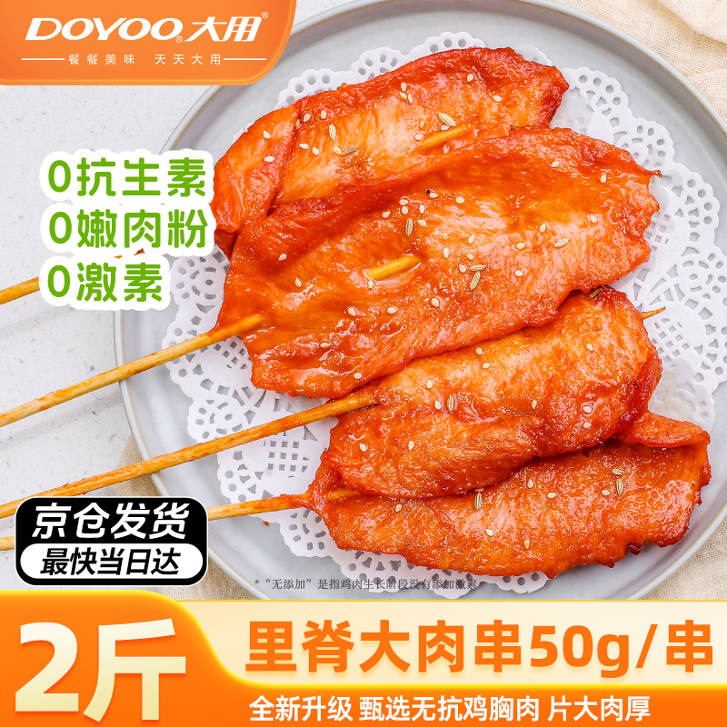 大用 奥尔良里脊肉片1kg 12.34元 - 线报酷