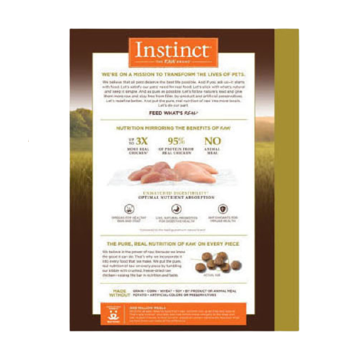Instinct 百利 高蛋白系列 鸡肉成猫猫粮 4.5kg 414元