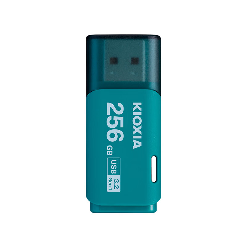 KIOXIA 铠侠 隼闪系列 TransMemory U301 USB 3.2 U盘 蓝色 256GB USB-A 89.9元