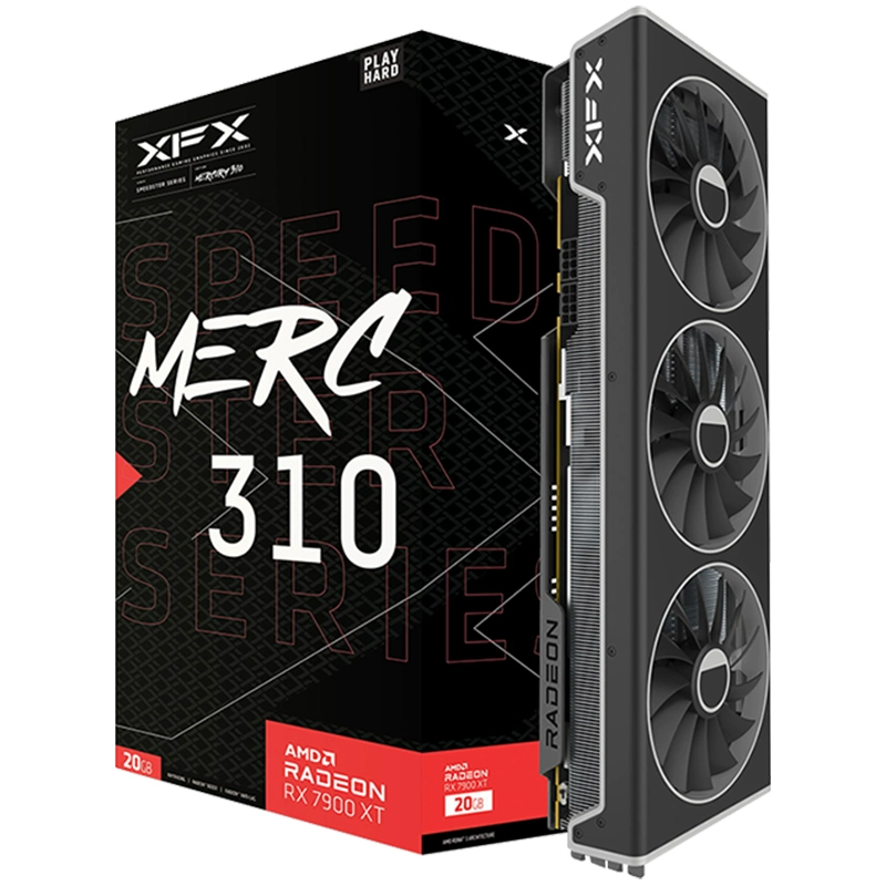 XFX 讯景 RADEON RX 7900 XTX 海外版Pro 显卡 24GB ￥3778.99