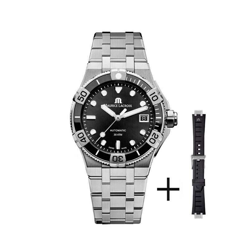 艾美 瑞士手表商务一表两戴动力储存机械表男士手表/情人节礼物 AI6057-SSL2F-330-A 13300元