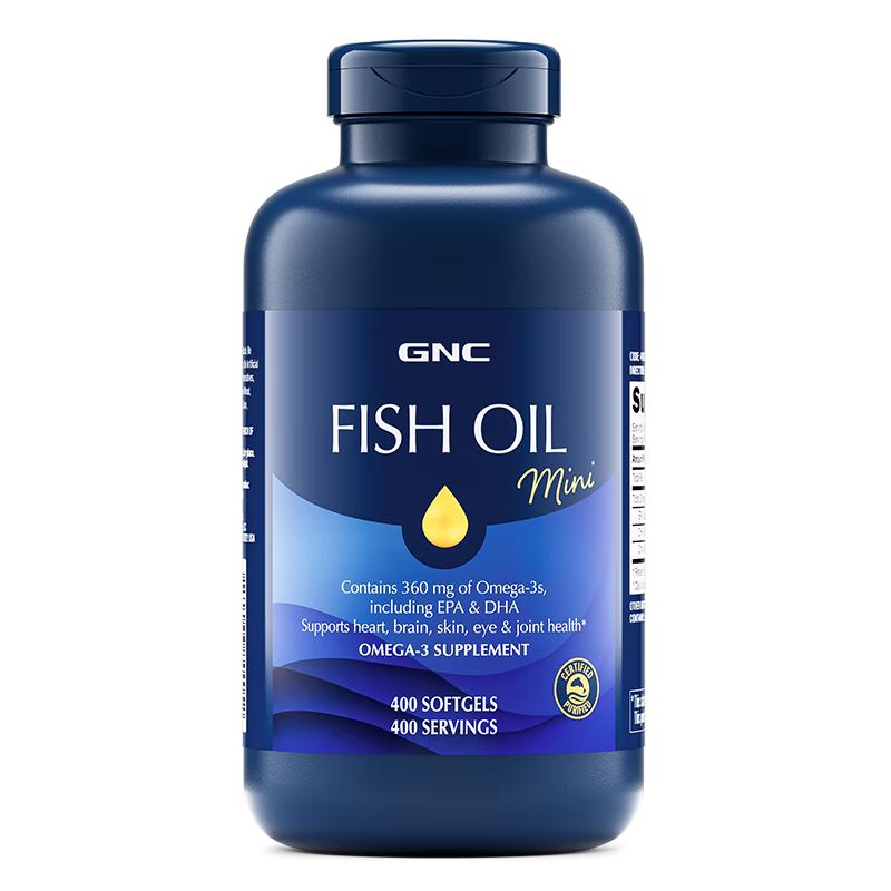 健安喜 深海鱼油软胶囊omega-3 400粒/瓶 125元