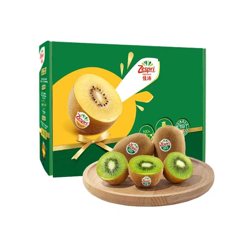 百亿补贴：Zespri 佳沛 新西兰绿果绿心奇异果猕猴桃水果 8粒装单果80-89克 10.