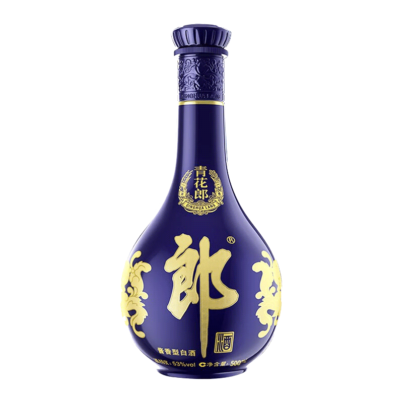 白酒　中国　青花郎酒 500ml 53% 白酒 青花郎酒（53度）500ml : 中国超級市場オンライン - 通販