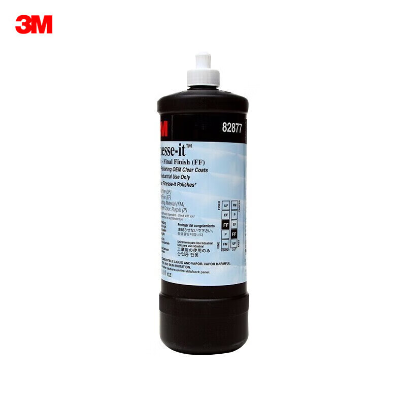 3M 车蜡 汽车抛光液 圈痕处理剂 抛光液 82877 1L 279元（需用券）