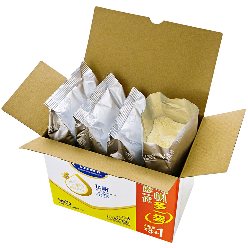 飞鹤 飞帆系列 幼儿奶粉 国产版 3段 1600g 115元