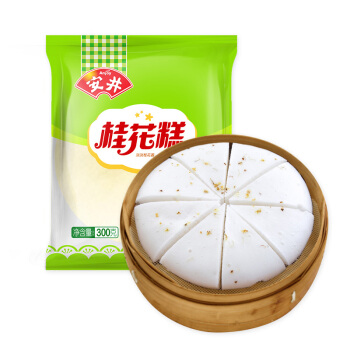 Anjoy 安井 桂花糕 300g（儿童早餐 馒头点心 发糕） 7.7元（需买5件，需用券）