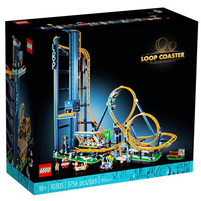 百亿补贴：LEGO 乐高 正品保障乐高LEGO创意系列10303垂直过山车游乐场男女孩