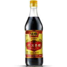 恒顺 零添加糯米酿造一级镇江香醋 新B香凉拌调味虾饺子醋 500ml 8.46元