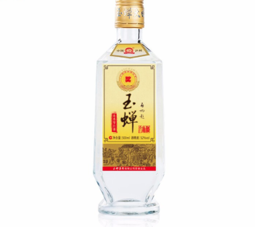 YUCHAN 玉蝉老酒 大曲 52%vol 浓香型白酒 500ml 单瓶装 39.8元（需用券）