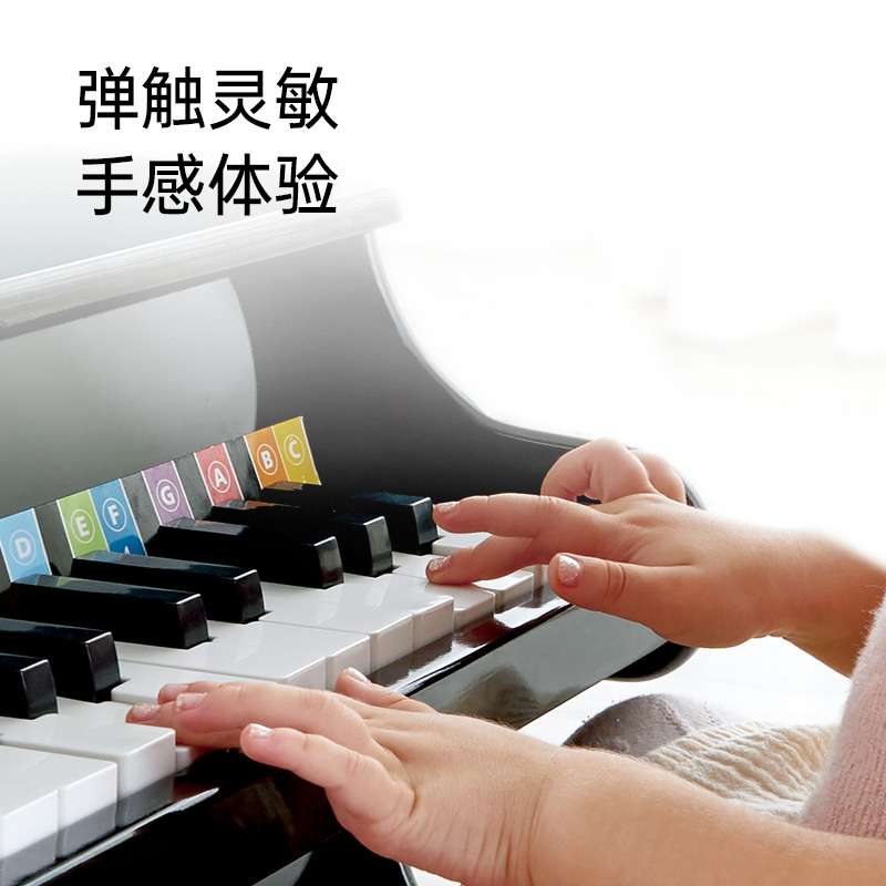 Hape 25键机械钢琴家用音乐启蒙3-10岁宝宝木质婴幼儿益智玩具迷你 337元（需
