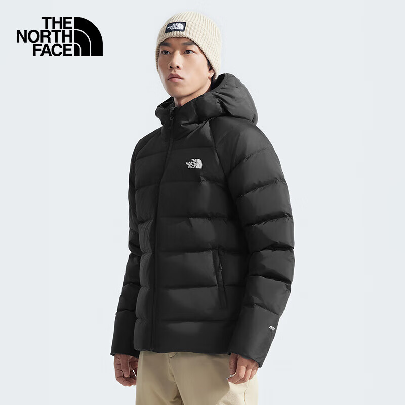 THE NORTH FACE 北面 羽绒服男户外保暖高蓬鹅绒羽绒外套8DMA 黑色/JK3 XL ￥1104.5