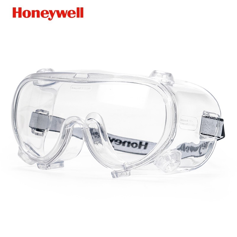 霍尼韦尔 骑行防冲击防飞溅防飞沫护目镜 LG99100 防护眼镜防雾风沙眼罩 24.9元DETSRT