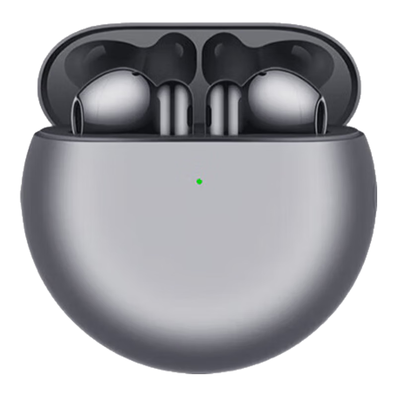 双11狂欢，再降价：华为HUAWEI FreeBuds 4E 2024款 真无线蓝牙耳机 半入耳 冰霜银