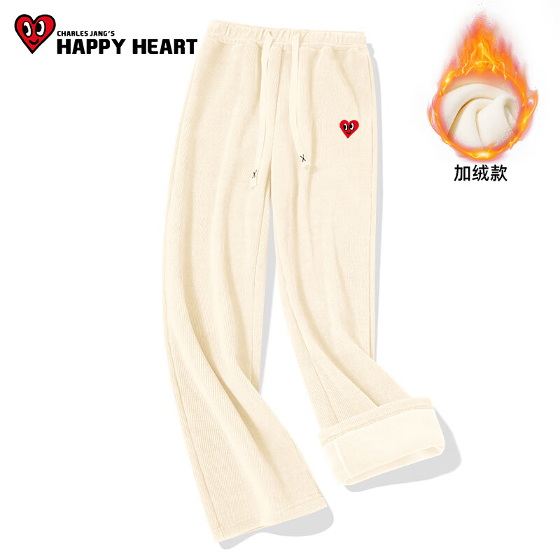 CHARLES JANG'S HAPPY HEART 查尔斯桃心 女士加绒休闲裤+棉服外套+加绒打底衫 65.23