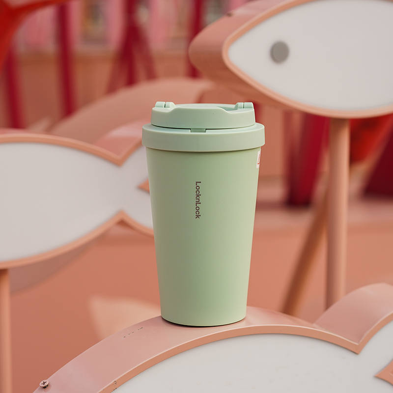 LOCK&LOCK 乐扣乐扣 LHC3249MIT 保温杯 550ml 薄荷绿 66.3元