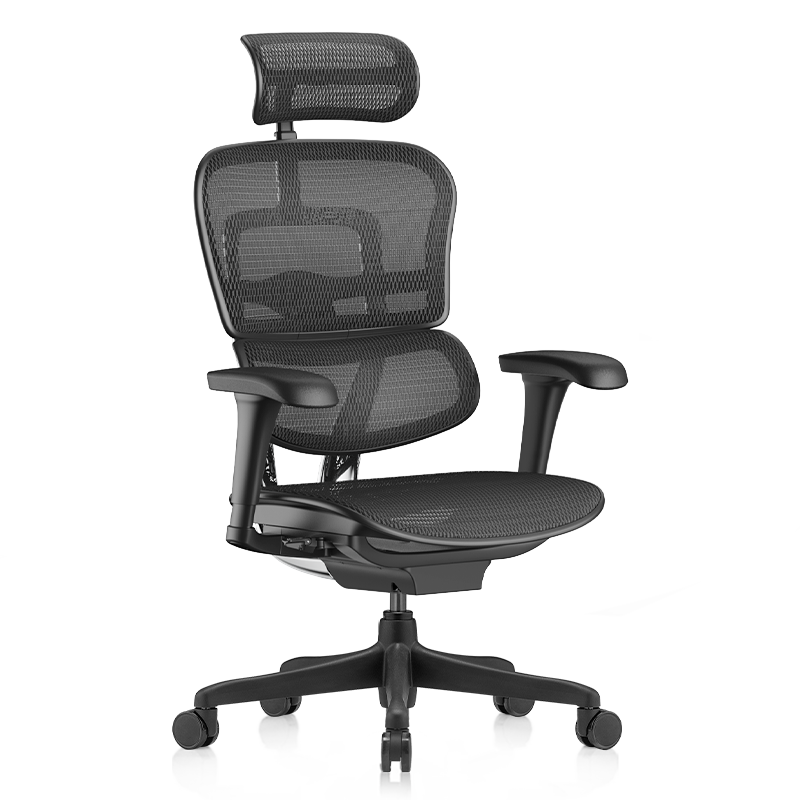 PLUS会员：Ergonor 保友办公家具 金豪B 2代 人体工学电脑椅 黑色 美国网款 1362.