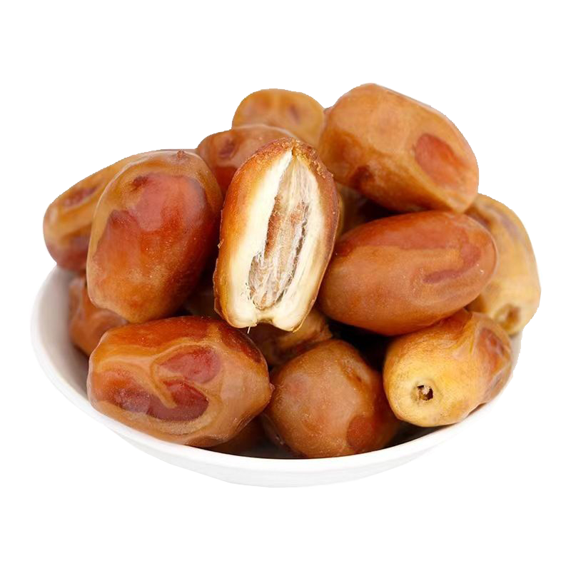 plus会员、需首购：松香佳人新疆椰枣大颗粒黄金椰枣500g伊拉克风味特产 11.1