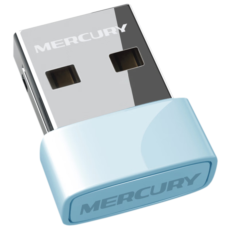 PLUS会员、概率劵：MERCURY 水星网络 USB无线网卡 WiFi6 13.77元