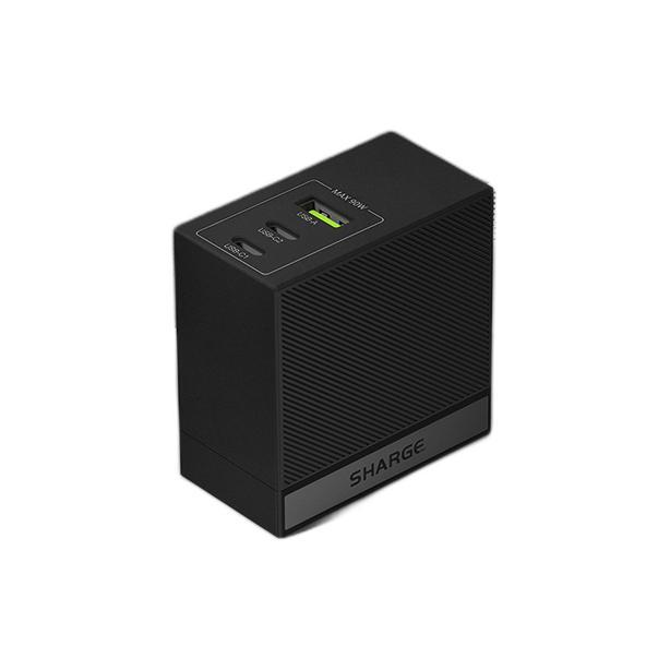 SHARGE 闪极 S90 氮化镓充电器 USB-A/双Type-C 90W 89元（需用券）