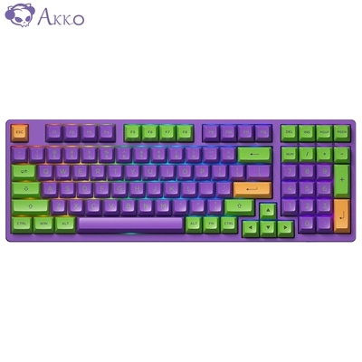 Akko 艾酷 3098 三模热插拔RGB机械键盘 82.12元包邮+198淘金币