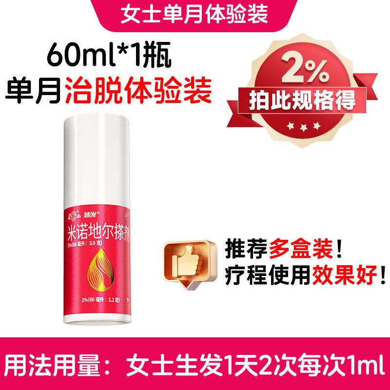 88VIP：鲁南 米诺地尔搽剂男女用生发液增发密发防脱发药上药器官方旗舰店 