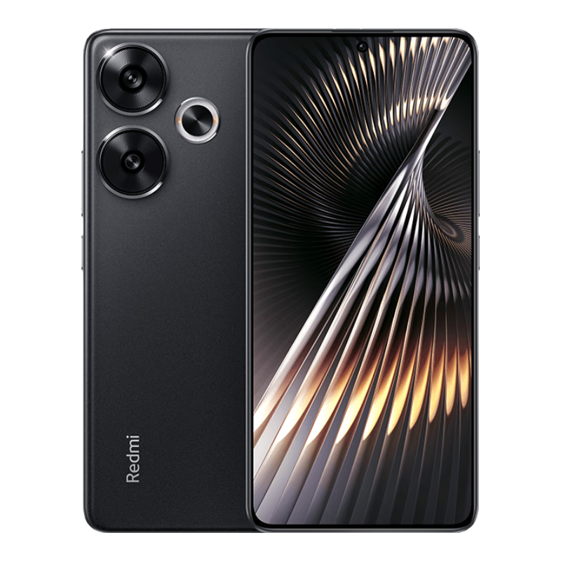 PLUS会员、限地区补贴：小米 Redmi Turbo 3 第三代骁龙8s 澎湃OS 16GB+512GB 墨晶 184