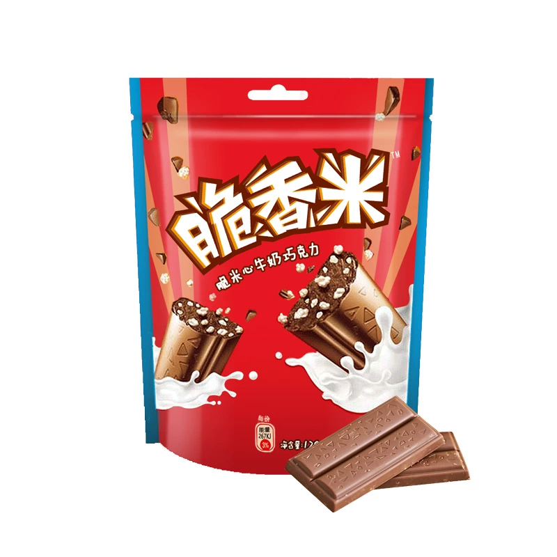 88VIP！雀巢 脆香米脆米心牛奶夹心巧克力120g*1袋 ￥9.15