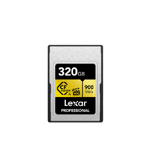 Lexar 雷克沙 GOLD系列 LCAGOLD320G-RNENC Cfexpress Type A存储卡 320GB 3199元包邮（需用