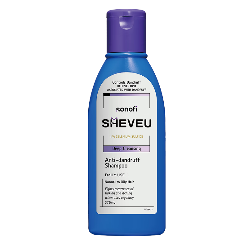plus会员、首购：SHEVEU 赛逸 进口1﹪二硫化硒控油 去屑止痒 洗发水露 男女士