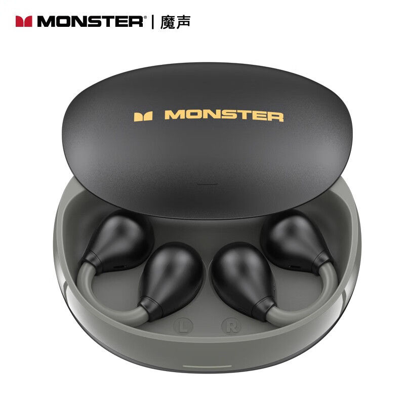 520心动礼、PLUS会员：MONSTER 魔声 Open Ear AC500无线蓝牙耳机 68.75元包邮（需用