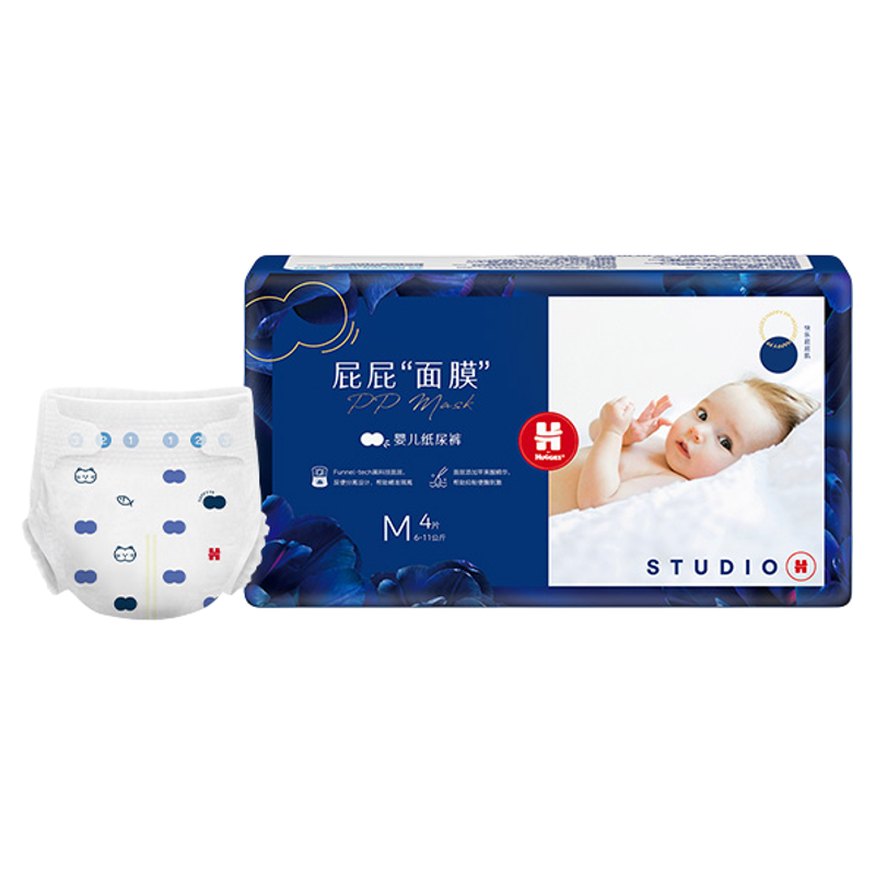 HUGGIES 好奇 屁屁面膜 纸尿裤 派样装 M4 ￥7.9