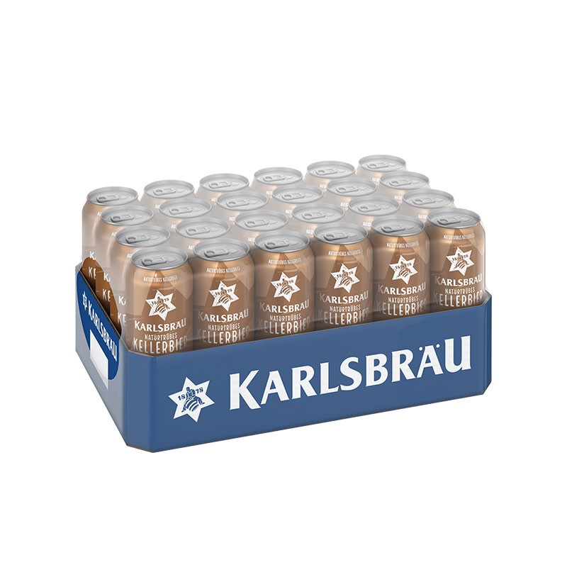 KARLSBRAU 卡斯布鲁 窖藏拉格啤酒 500ml*24听 119.22元